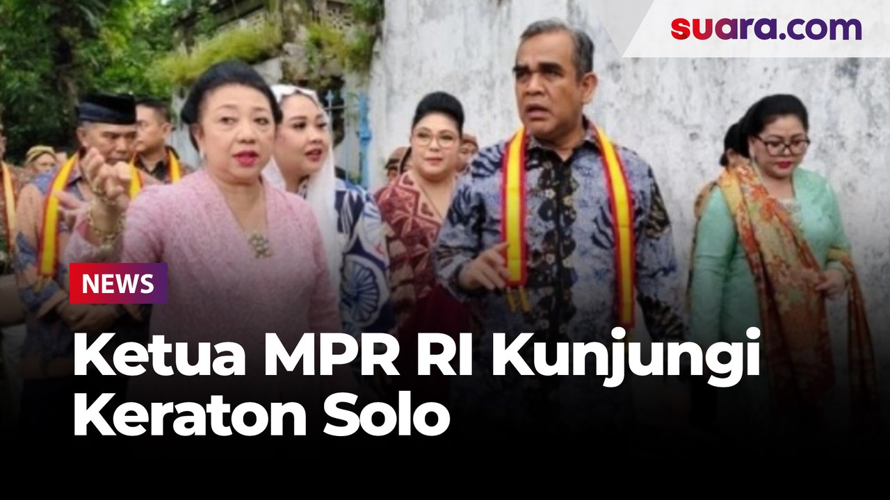 Ketua MPR RI Kunjungi Keraton Solo, Bahas Rencana Revitalisasi?
