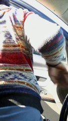 Video: Encontró una perrita en situación de vulnerabilidad y no dudó en rescatarla