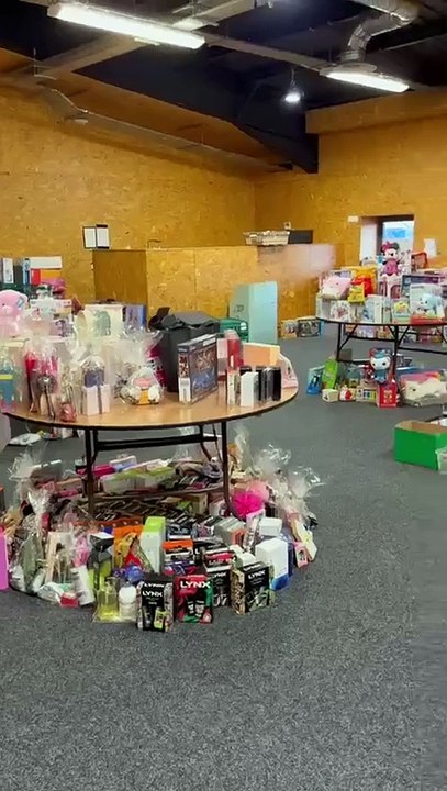 A sneak peek at the thousands of toys and gifts donated to the 2024 Christmas Present Appeal run by Burnley Together