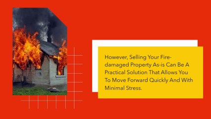 Fire Damaged Property For Sale