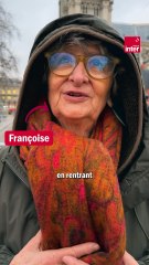 L'émotion des premiers visiteurs de Notre-Dame de Paris