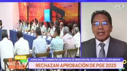 SCZ VICEMINISTRO SILVA HABLA PGE 2025