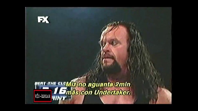 The Undertaker vs. The Miz - WWE Experience Enero 2007 - Subtitulado en Español