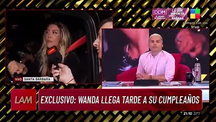 El contundente e inesperado mensaje de una de las hijas de Wanda Nara en pleno vivo
