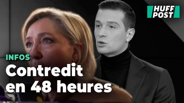 Marine Le Pen contredit Jordan Bardella qui voulait être reçu à l’Élysée