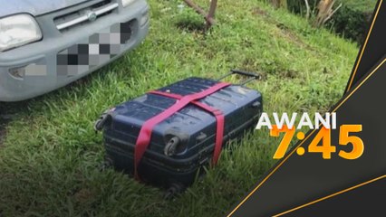 Bau busuk bongkar penemuan mayat dalam bagasi