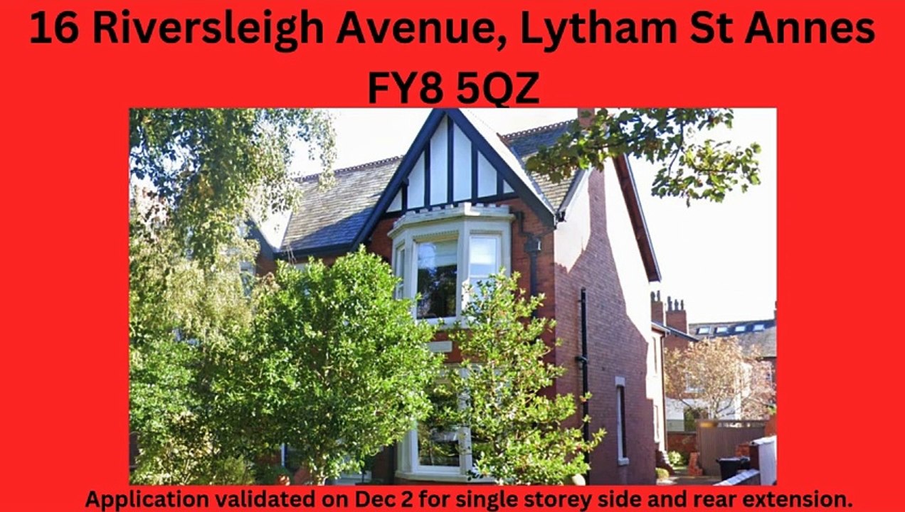 Blackpool & Fylde planning 2/12-8/12