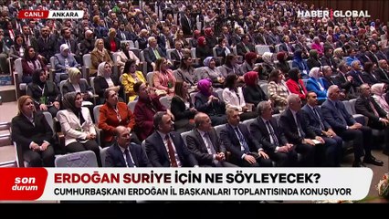 Cumhurbaşkanı Erdoğan: Terör örgütlerinin başı ezilecek, Suriye Suriyelilerindir
