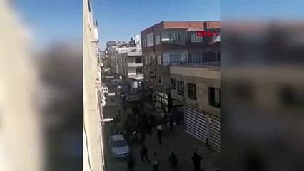 Husumetli iki aile arasında kavgada
