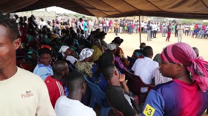 Amadou Koné visite les blessés du grave accident de la route sur l'axe Issia-Daloa