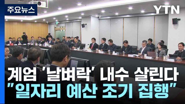 계엄 '날벼락' 내수 살린다...서울시 일자리 예산 조기 집행 / YTN