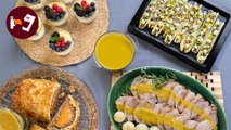 MENÚ COMPLETO de NAVIDAD | Recetas de ESPÁRRAGOS rellenos, REDONDO a la naranja, PANNA COTTA y MÁS