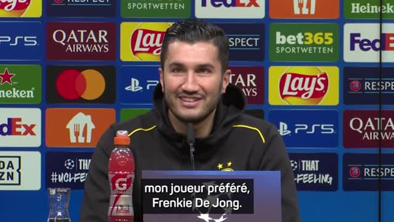 Dortmund - Sahin : "Le Barça doit être très, heureux d'avoir Frenkie De Jong"