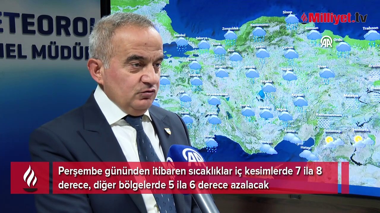 Yurt genelinde hava sıcaklıkları düşecek