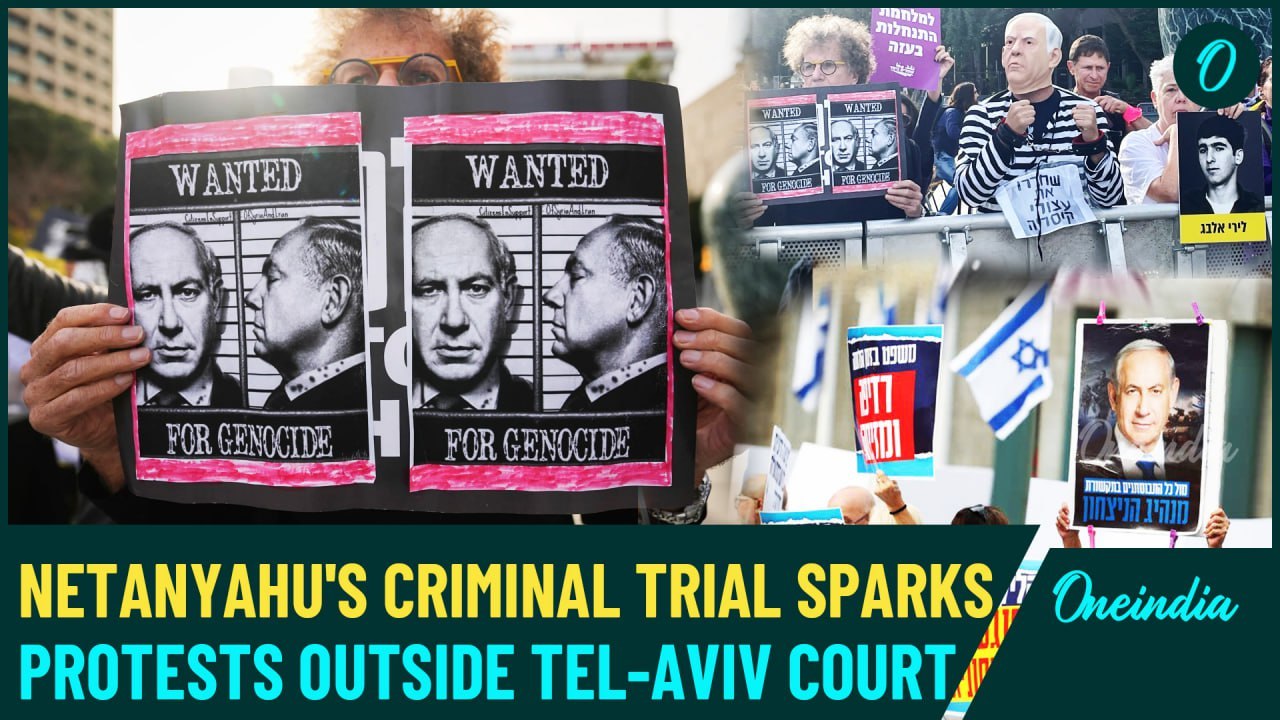 Netanyahu on Trial: Protests Erupt as he Faces Accusations of Political Games and War Profiteering