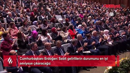Cumhurbaşkanı Erdoğan'dan maaş zammı açıklaması