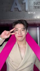 "SMILE!" Cast Posing at the Squid Game 2 Season 2 Premiere in Seoul ⏺️🔼⏹️ | Netflix