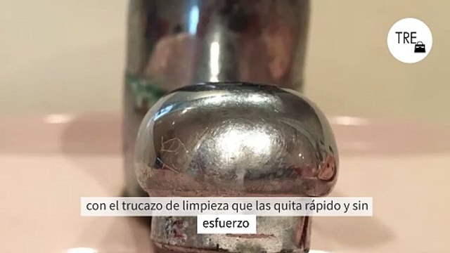 Adiós a las manchas de sarro y cal en el cuarto de baño con el trucazo de limpieza que las quita rápido y sin esfuerzo
