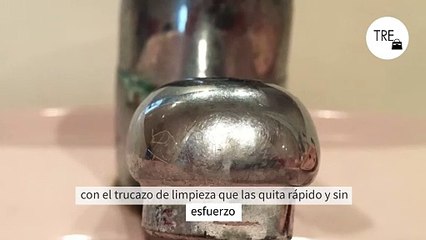 Adiós a las manchas de sarro y cal en el cuarto de baño con el trucazo de limpieza que las quita rápido y sin esfuerzo