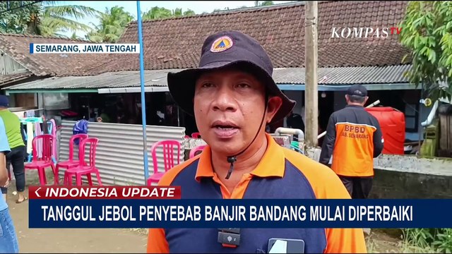 Tanggul Sungai Jebol, Banjir Bandang Terjang Rumah Warga Kabupaten Semarang