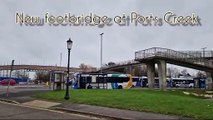 Construction of new footbridge at Ports Creek