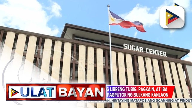 SRA, sinabing wala pang epekto sa presyo at supply ng asukal ngayong holiday season ang pagputok ng Bulkang #Kanlaon