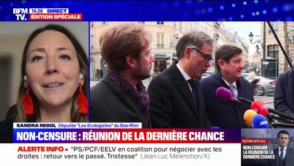 "Contrat de méthode" évoqué par Emmanuel Macron: "Une méthode n'est pas une politique", déplore Sandra Regol (Les Écologistes)