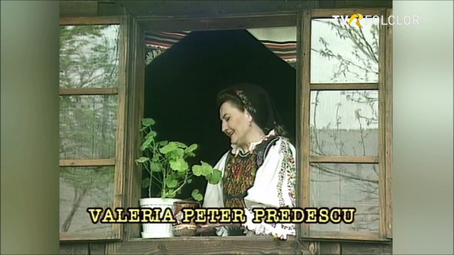 Valeria Peter Predescu - Vina, vina, primavara (Popasuri folclorice - TVR - 2008)