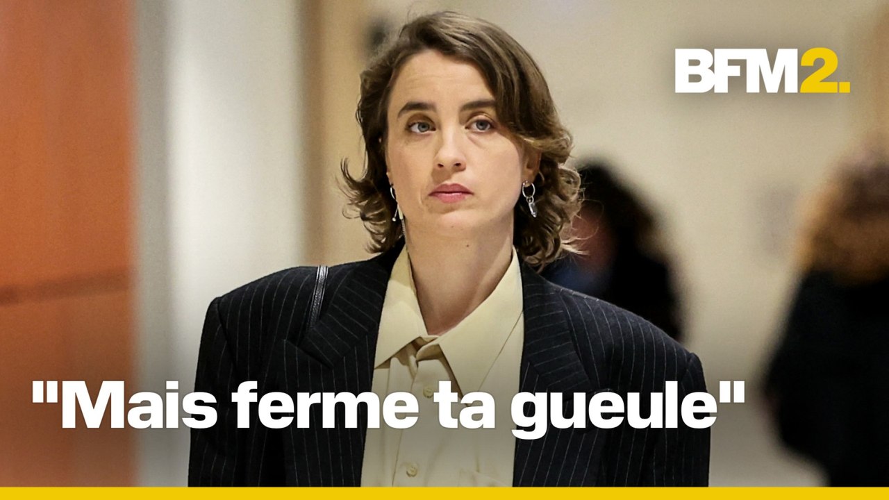 Adèle Haenel hurle "ferme ta gueule" à Christophe Ruggia jugé pour agressions sexuelles sur mineure