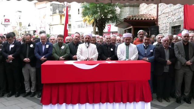 Teğmen Ceyhun Kalyoncu için Çayeli ilçesi Hacıbaşı Camii’nde cenaze töreni düzenlendi