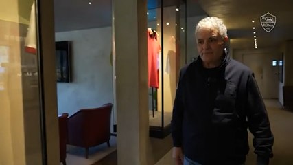 Luciano a Trigoria: il video da brividi del tifoso che ha dimenticato 39 anni di Roma