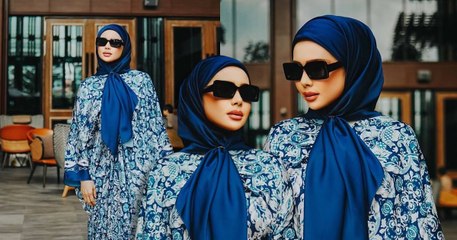 Tutorial Hijab Che Ta Pakai 'Getah Sayur'