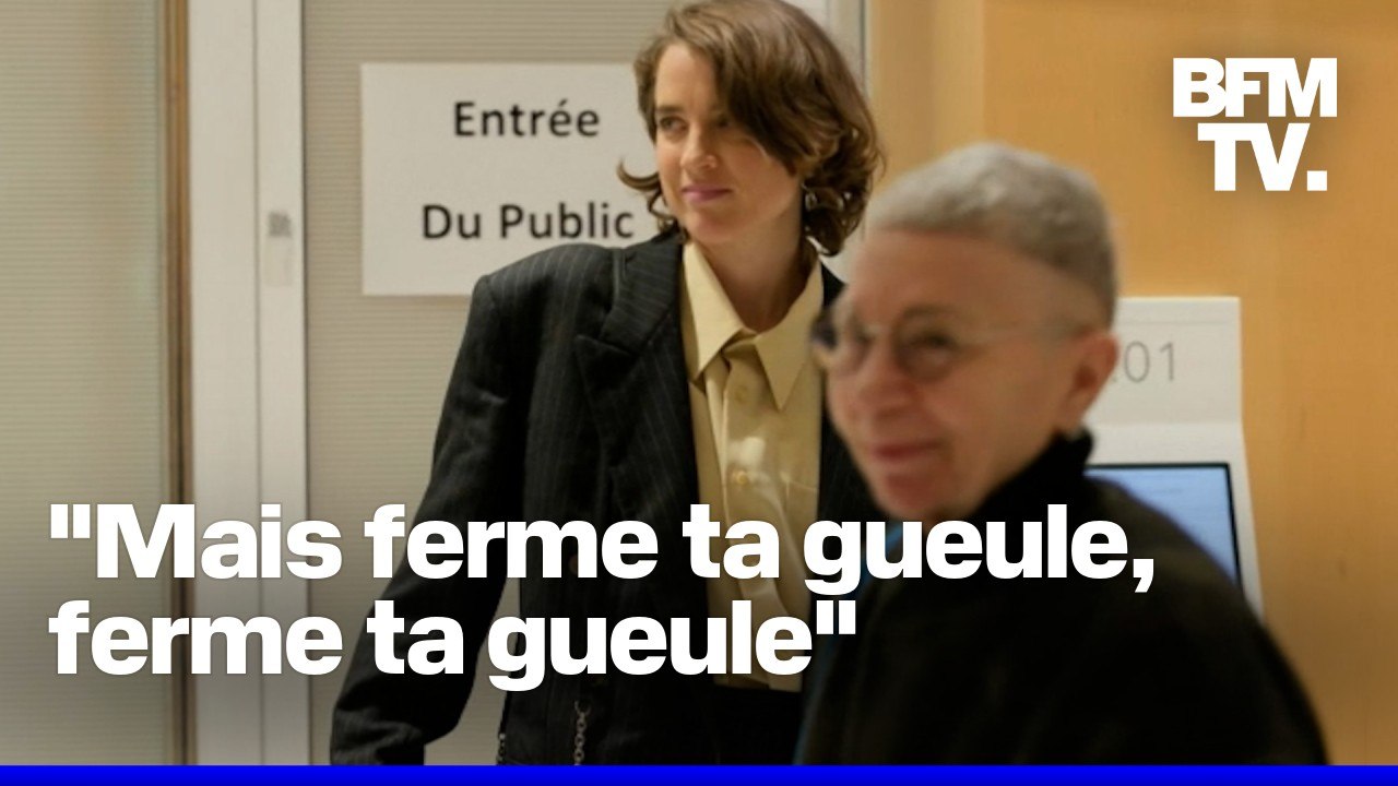 "Mais ferme ta gueule, ferme ta gueule"  Adèle Haenel s'en prend à Christophe Ruggia au deuxième jour du procès du réalisateur