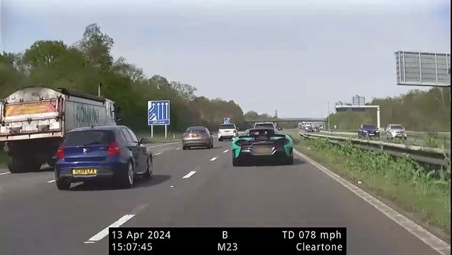 Speeding motorist disqualified after reaching 130mph in Sussex