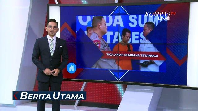 Diduga Sakit Hati Diejek, Tetangga Tikam Tiga Anak di Deli Serdang