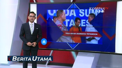 Diduga Sakit Hati Diejek, Tetangga Tikam Tiga Anak di Deli Serdang