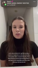 Jeniffer Castro diz não estar conseguindo comer ou dormir há dias Chega desse assunto