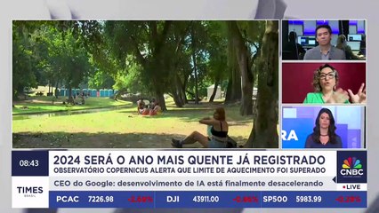 Nelmara Arbex analisa impactos térmicos de 2024; ano será o ano mais quente já registrado