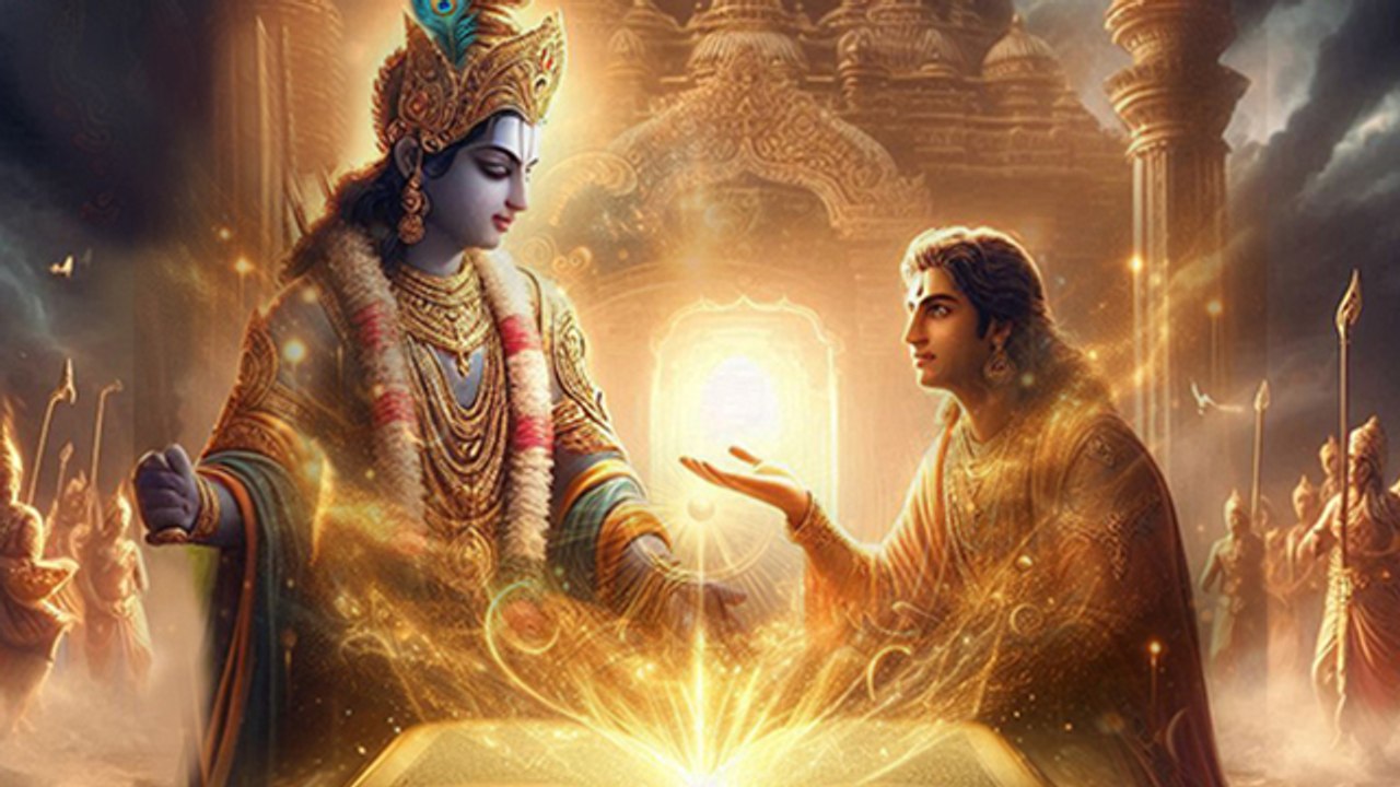 Geeta Jayanti 2024 Wishes, Messages, Whatsapp Status, Quotes, Facebook Status, SMS, Images