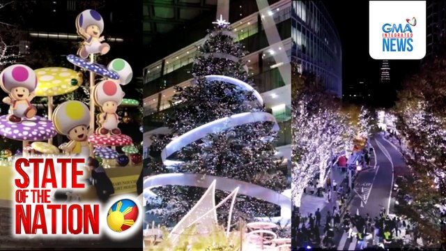 Christmas light shows at art installations sa downtown Tokyo | SONA