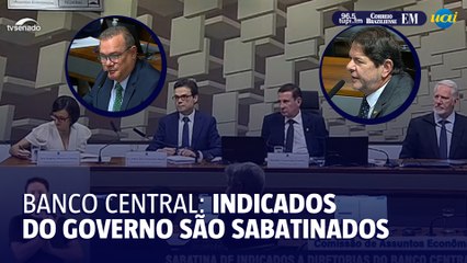 Senadores questionam sabatinados para o Banco Central