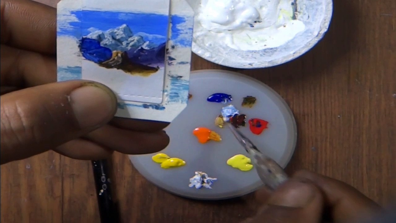 How to start painting 🎨|step by step guide to drawing| FINGER PAINT TUTORIALS #learntopaint