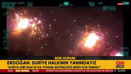 MİT, Suriye'de mühimmat deposunu imha etti