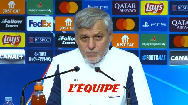 Genesio : « Le moindre relâchement est payé cash en Ligue des champions » - Foot - C1 - Lille