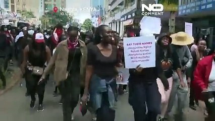 No Comment : manifestation au Kenya contre les féminicides