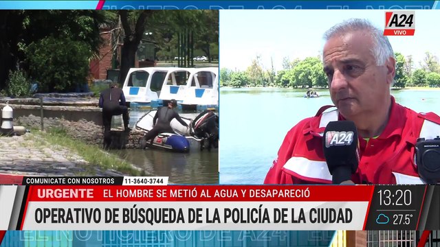 📢 BÚSQUEDA EN LOS LAGOS DE PALERMO: YA ESTAMOS BUSCANDO A UNA PERSONA SIN VIDA