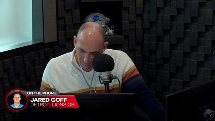 Jared Goff Interview - 12/10/24