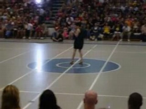 Bethany Joy Galeotti singing the National Anthem