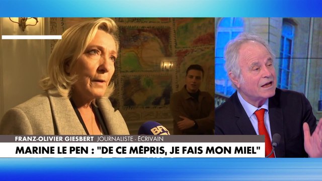 Franz-Olivier Giesbert : «Emmanuel Macron donne à Marine Le Pen le brevet de meilleure opposante»