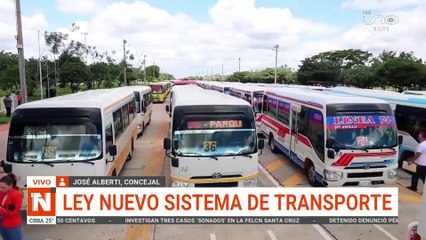 SCZ: AMPLIADO DEL TRANSPORTE EL MIÉRCOLES